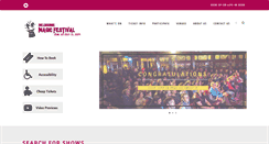 Desktop Screenshot of melbournemagicfestival.com